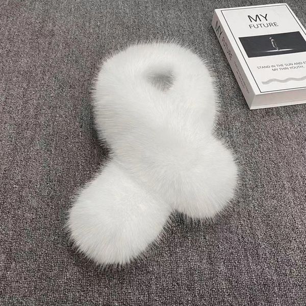 Specially designed Korean style new fox fur scarf --830659