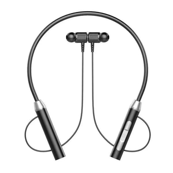 Bluetooth headset new 2025 wireless neck hanging neck type long wear long life large power sports ear noise reduction