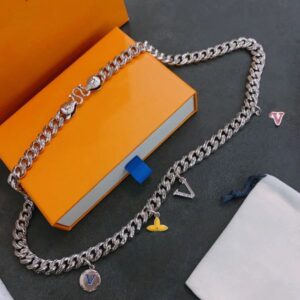 Premium Brand Designer Necklaces Cuban Chain Necklaces 925 Silver Ice Out Necklaces Fashion Men's and Women's Tennis Chain Necklaces Mixed Colors Various Never Fade