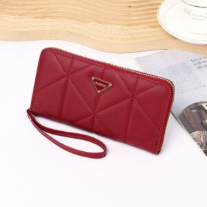 wallet designer woman high quality Luxury Long Wallet for Women, Spacious Zip Clutch Purse with Card Organizer Free Shipping