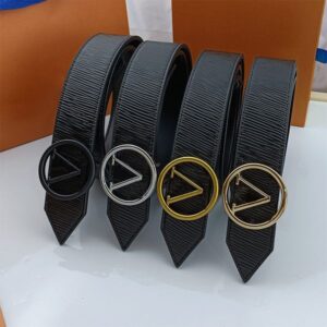 Designer Belt Metal Buckle width 3.8CM Genuine Leather Belts Cowskin for Man Woman Letters Classic Gold Sliver Color