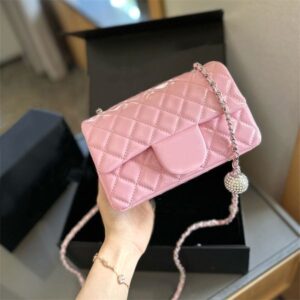 Mini Crossbody Chain Bag Diamond Designer Bags Cross Body Shoulder Bags Patent Leather Flap Purse TOP
