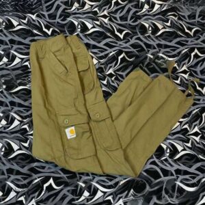 Caraharrt Men's Pants Fashion Brand Washed To Make Old Overalls Knee Carharttlie Cloth Logging Trousers Shorts Designer T Shirt T Shirt Shirts Men Designer Pants 258