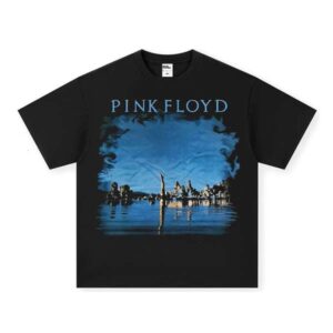 Washed Vintage Style Heavy Print Fashion Short Sleeve Unisex Oversized 100% Cotton Casual T-Shirt