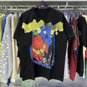 mens shirt designer t shirts graphic clothing clothes hipster washed Fashion tee Unisex fabric Street print Vintage coloeful Loose fitting ture size s-xl