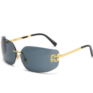 Woman Mens Oversized Sunglasses Designer Sunglasses Unisex Couple Retro Sunglass Metal Frame Luxury Letter Summer Glasses Goggle Adumbral Eyeglasses