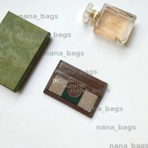 2025 New Designer Card Holders For Unisex Women And Men Credit Card Bags Real Leather Wallet BFG2411282