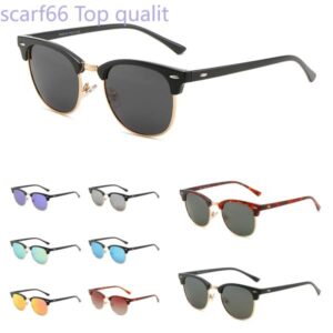 Top quality Luxury Brand Polarized Designer Mens Women Pilot Sunglasses Eyewear Glasses Metal Frame Polaroid Lens Sun Glasses