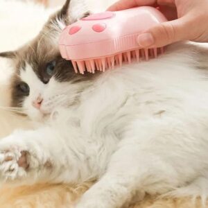 3 in 1 Pet Brush Cat Steam Brush Comb Dog Brush Electric Spray Cat Hair Brushes Massage Pet Grooming Hair Removal Combs