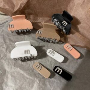 High Quality Hair Clip Designer Letter Hair Clamp Womens Hair Clips High Metal Hair Jewelry Headdress Accessories