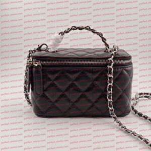 Luxury Designer Bag Diamond Grid Solid Color Shoulder Bag Women's Crossbody Box Bag Fashionable Handheld Makeup Bag