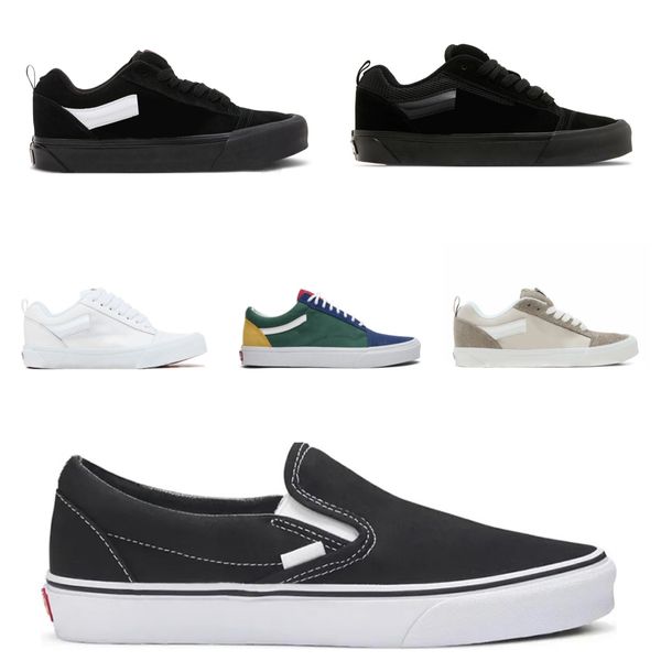 2024 Designer Men Sneaker V+an5 Casual Shoes Low Calfskin Leather Abloh White Green Red Blue Overlays Platform Outdoor women Sneakers Size 36-45