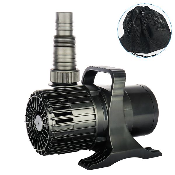 Submersible Outdoor Pond Pump - 6900 GPH/320 W with 32.8 FT Power Cord for Waterfalls