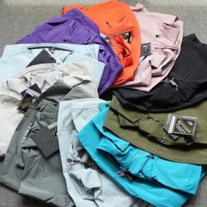 Mens designer jacket embroidery Outdoor Waterproof Windbreaker Hiking Jackets Three Layer Mens Womens Camping Coat