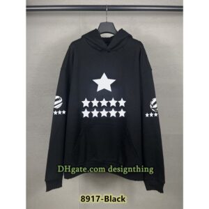 Men Hoodie Embroidered Oversized Sporty Sweatshirt Vintage Zip Up Sweatshirt Casual Loose Fit Unisex Couple Plus Size Streetwear
