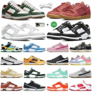 New Fashion Slippers Luxury Designer Sneakers Outdoor Flat Anti slip Shoes Lace up Round headed Letter Rubber Leather Running Spring and Autumn Men's and Women's 36-45