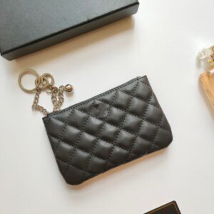 Designer Wallets For Women Luxury Card Holder Card Case Designer Handbags High Quality Caviar Cowhide Luxury Purses Zipper Poucht Coin Pouch Designer Wallets