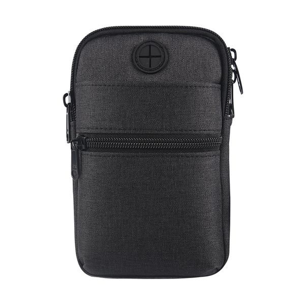 Men's multi-functional pocket change bag waterproof single shoulder crossbody phone bag