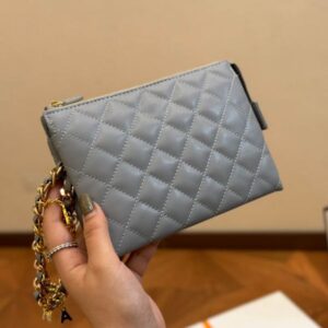 Designer bag Classic Wallets Black Cowhide Caviar Leather Wallet Classic card holder Handbags Clutch Bags Luxurys Purse Card Women Ccredit card slot 18cm