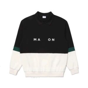 Malbons Golfhoodie 2025 New Jacket Men's Fashion Hoodies New Streetwear Sweatshirt Men Women Harajuku Fashion Designer Casual Green Light Cream Spliced Zipper ee1