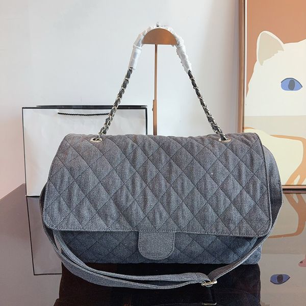 Designer bags Classic Luxury Women Denim Shoulder bag Classic Travel bag Handbag Beach bag Chain handbag Shopping Bag Large capacit Tote Fortune Bag 42M
