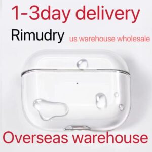 USA Stock For Apple Airpods Pro 2 2nd Generation airpod 3 pros Headphone Accessories Solid TPU Silicone Protective Earphone Cover Wireless Charging Shockproof Case