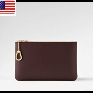 9a Designer Purse M13560 Letter Wallet Quality Men Women Pouch Pocket Leather Mini Coin Card Holder Purse Chain Pack Handbag Clutch Evening Bag