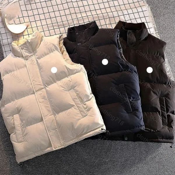 designer mens vest gilet luxury down puffer jacket woman womens feather filled material coat graphite couple coat Label M-2XL BFG2501237