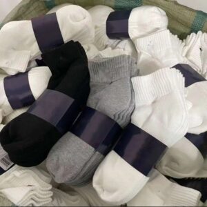mens designer socks sock Luxury womens High Embroidered Socks Towel Bottom Classic Medium Length Cylinder Letter Cotton Stocking Sports Socks 6 pairs/lot
