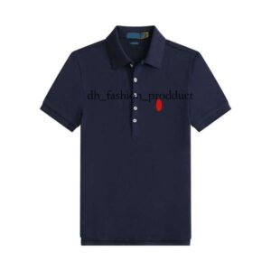 polo Men Shirt Mens Polo Shirts Designer Shirts Neck Short Sleeve Embroidery Casual Slim Fit Summer Women Tshirts Cotton Horse Tops Brand Fashion Letter 693