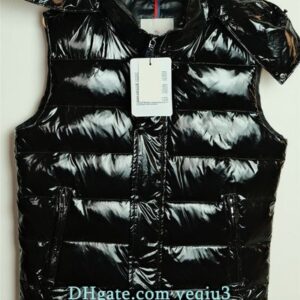 Winter Men Down Jacket Puffer Jacket Padded Vest Designer NFC White Duck Down Jacket Thick Fluffy Outerwear Parkas in Black Plus Sizes for Couple Jackets