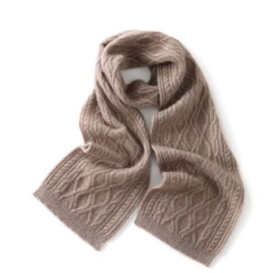 Fried Dough Twists high-end couple neck protection cashmere scarf –862096