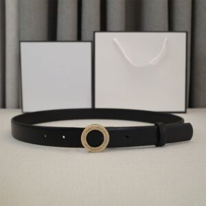 New Luxury Belt Designer Belts for Man Woman Genuine Leather Fashion Smooth Buckle 2.5cm Wide 6 Style