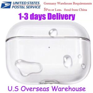 USA Stock For Apple AirPods 4 AirPods pro 2 Headphone Accessories Silicone Protective Headphone Cover Headphone silicone Case