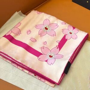 silk scarf multicolor square bandeau silk new square scarf murakami designer women brand neck tie designer scarf for women hair thin scarves neck fashion classic 01