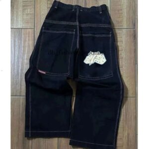 Jean JNCOS Mens Clothing Pantalones Hombre Streetwear Pants JEANS Clothes Ripped Denim Shorts Baggy JORTS 2000s Y2K JNCO 240823 8c3 bf9