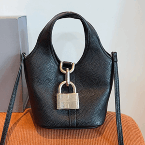 Designer bag handbag women's shoulder bag skew bag classic bucket bag fashion lock top bag high quality bag leather bag luxury tote bag christmas gift bag