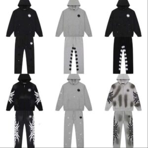 Lostshdws Men's Designer Hoodie Cotton Sweatshirt with Matching Pants