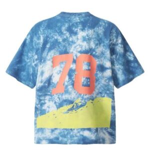 Men's T-Shirts Designer American retro quirky printed T-shirt for men and women, trendy high street loose fit