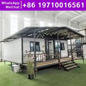 Manufactured Home Prefab House Villa Good Quality Prefablicadas Houses Capsules to Live Luxury Prefabricated Villa Frame Steel