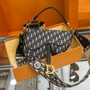 canvas womens hundred handbag crossbody saddle bag comfortable shoulder strap women large capacity letter underarm bags