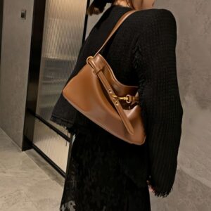 Genuine Leather Shoulder Bag Designer bags Luxury Bag Handbags women underarm bag Women Handbags underarm bag black brown micro bag mirror quality bag clutch bag