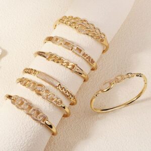 Vintage Charms for Bracelets Designer Classic Gold Plated Charm Bangle Women Luxury Jewelery Diamond Bracelets Braclet Womens Designer Jewelry