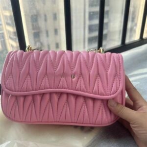 Designer Bags Cross Body Bags High-end Fashionable Underarm Chain Single Grils Shoulder Bag Women's Handbag Pleated Small Square Bag