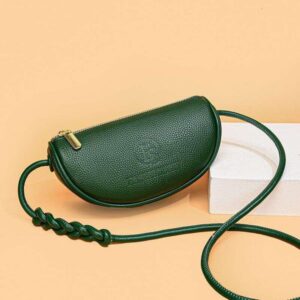 saddle women's new fashionable texture niche design dumpling casual versatile soft leather shoulder crossbody bag