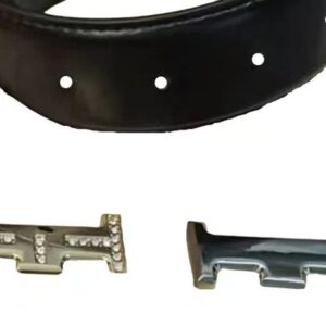 Men's Belt Designer Belt High Classic Designer Gold Silver Belt Chain Men's Fashion Double Cuff Belt Men's Gift Box Set Luxury Black Gold and Silver buckle