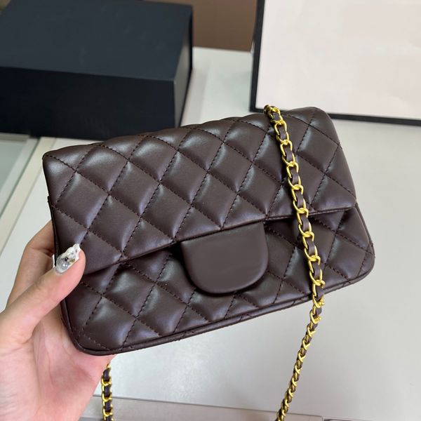 Crossbody Bag Leather Handbags Women Designer Handbag Synthetic Leather Sheepskin Purses Classic Flap Gold Chain Shoulder Purse Designer Bag Handbag High Quality