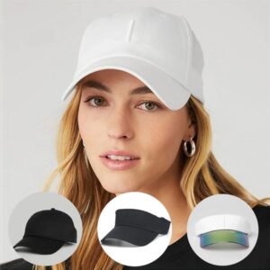 Designer Cap Ball Cap Yoga Baseball Hat Summer Women Head Surround Head Show Face Small Colourful Sunvisor Hats Wear Duck Tongue Caps for Travel