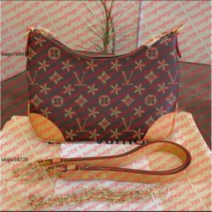 2025 Designer Loop Hobo Shoulder Bag Women Leather Handbag Vintage Crossbody Half-moon Croissant Bags Sleek Design Satchel Wallet Purses mother bag