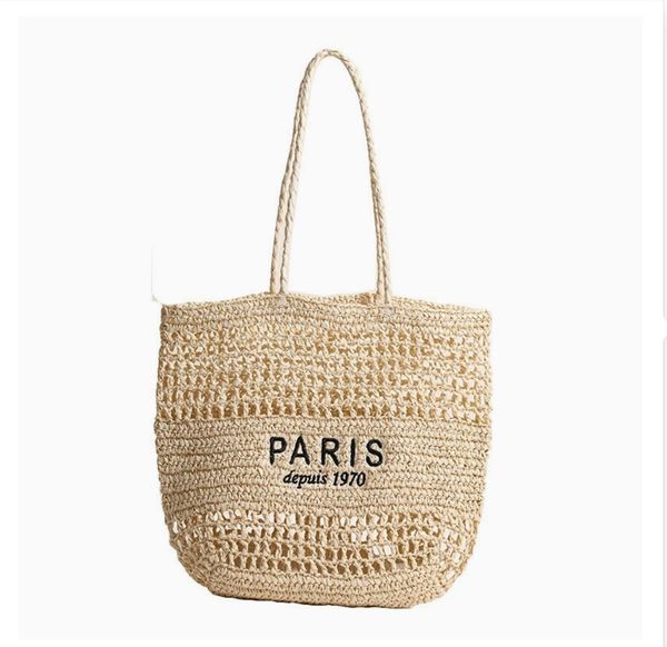 Ddesigner bags shoulder bag summer crochet beach bag straw bag knitting purse beach tote shoulder bags travel phone case cardholders coin pochette luxury handbag